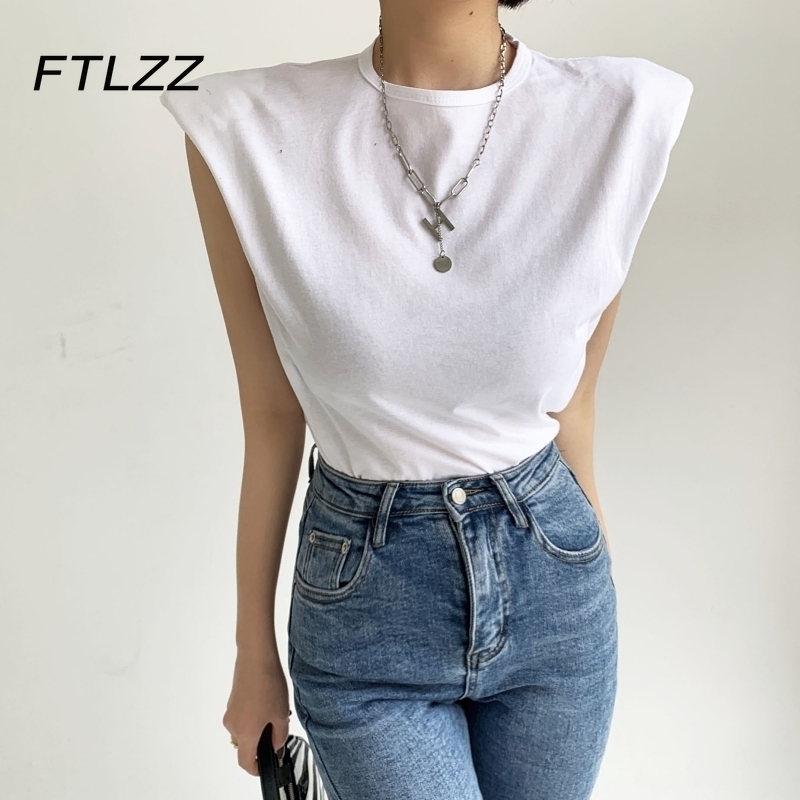 Women Cotton T Shirts Fashion Summer Streetwear Sleeveless Casual White Tee Woman Korean Tops 210602
Women Cotton T Shirts Fashion Summer Streetwear Sleeveless Casual White Tee Woman Korean Tops 210602