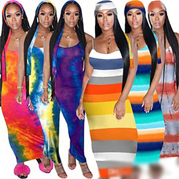 Sexy Women Striped Dresses Spaghetti Strap Maxi Dress Tie Dye Fashion Sleeveless Beach Bodycon Skirts Summer Clothes Plus Size, Fill price
Sexy Women Striped Dresses Spaghetti Strap Maxi Dress Tie Dye Fashion Sleeveless Beach Bodycon Skirts Summer Clothes Plus Size, Fill price