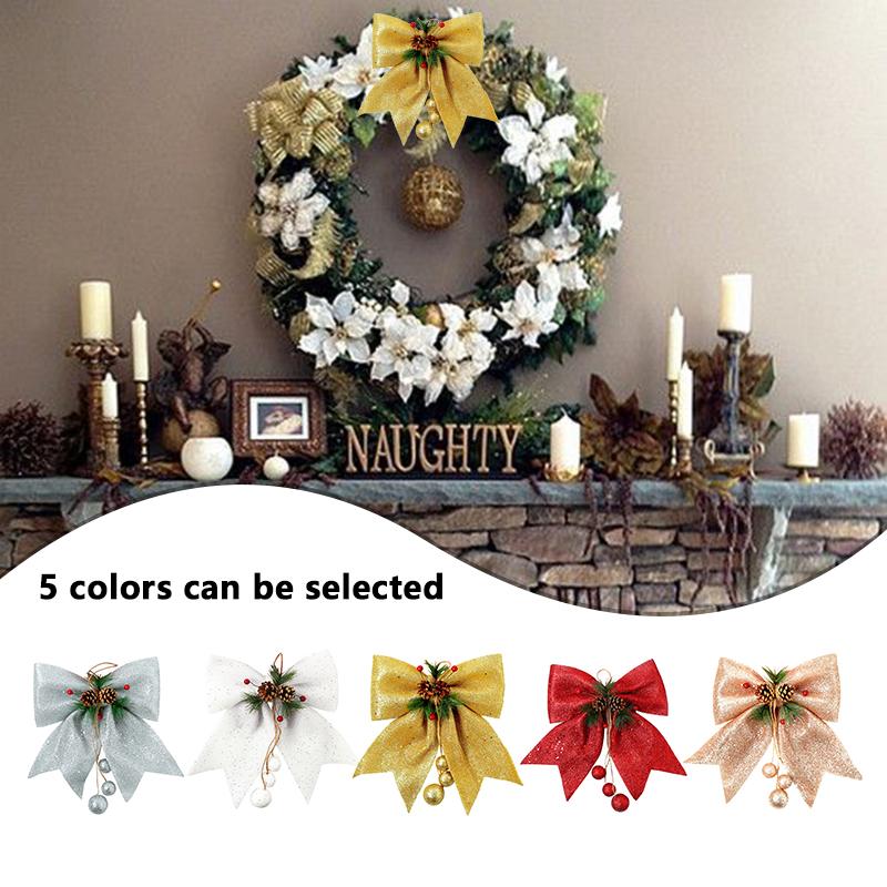 Christmas Decorations Butterfly Bow Hanging Decora For Decoration Home Gold Silver Red Bowknot Xmas Tree Ornaments Year 2022 Navidad
Christmas Decorations Butterfly Bow Hanging Decora For Decoration Home Gold Silver Red Bowknot Xmas Tree Ornaments Year 2022 Navidad