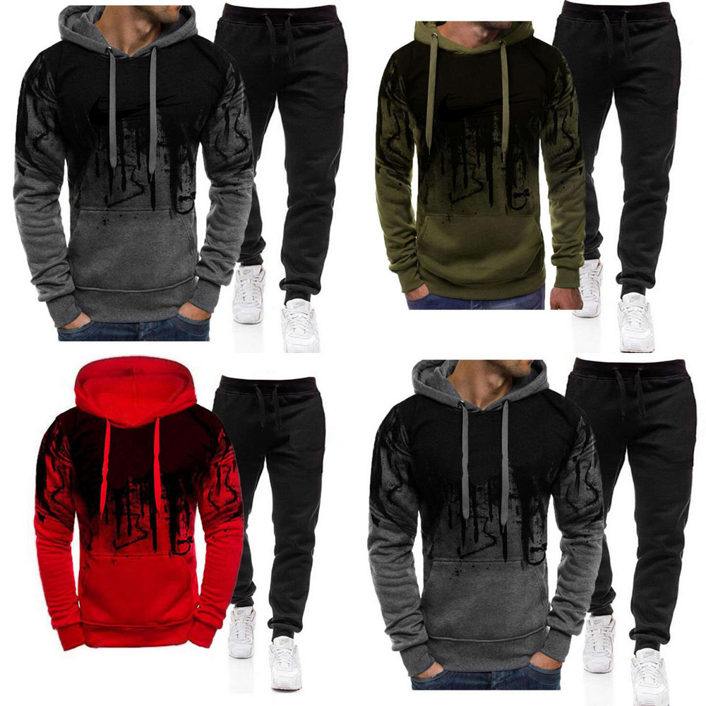 Autumn Winter Brand Print Tracksuit Men Woman Casual Sportswear Suits Mens Two Piece Sets Pullover Hooded Hoodies+Pants Male Hot Sale, Multi
Autumn Winter Brand Print Tracksuit Men Woman Casual Sportswear Suits Mens Two Piece Sets Pullover Hooded Hoodies+Pants Male Hot Sale, Multi