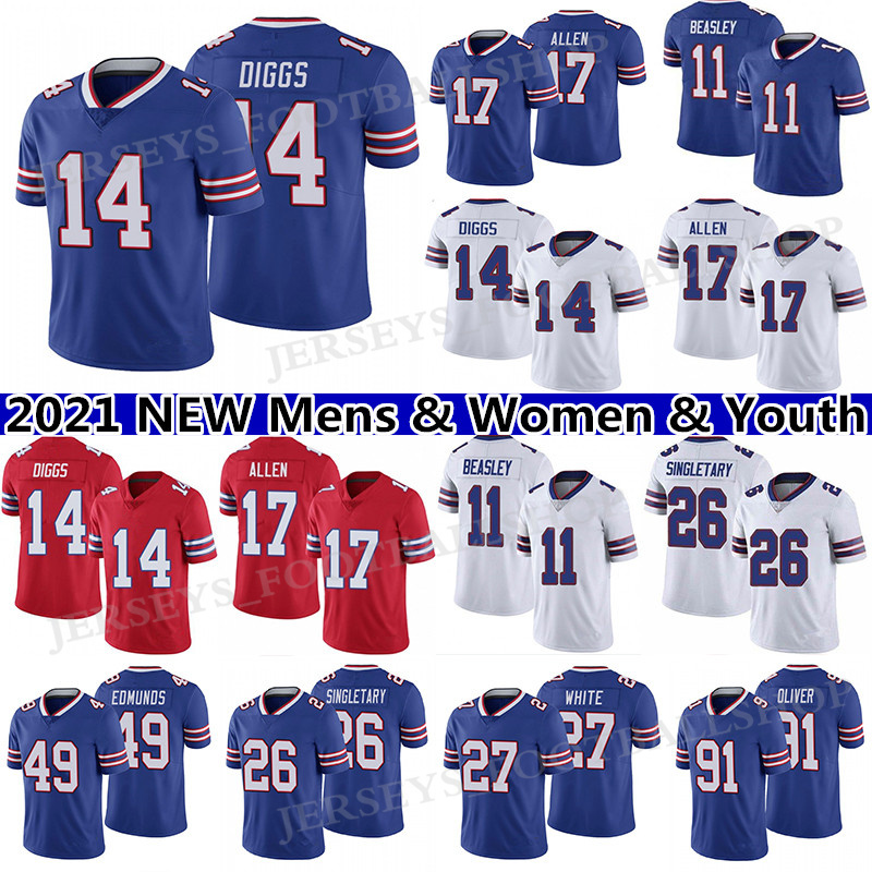 14 Stefon Diggs 17 Josh Allen 11 Cole Beasley Football Jersey 26 Devin Singletary 27 Tre'Davious White 49 Tremaine Edmunds 50 Gregory Rousseau Mens women youth Jerseys, Blue youth(kids)
14 Stefon Diggs 17 Josh Allen 11 Cole Beasley Football Jersey 26 Devin Singletary 27 Tre'Davious White 49 Tremaine Edmunds 50 Gregory Rousseau Mens women youth Jerseys, Blue youth(kids)