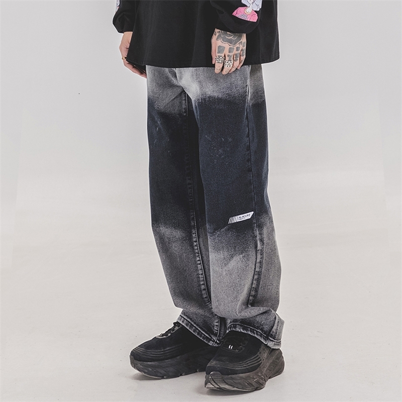 2021 New Gradient Color Block Blue Boyfriend Men Japanese Streetwear Denim Pants Male Patchwork Distressed Jeans Women Habe, Black
2021 New Gradient Color Block Blue Boyfriend Men Japanese Streetwear Denim Pants Male Patchwork Distressed Jeans Women Habe, Black