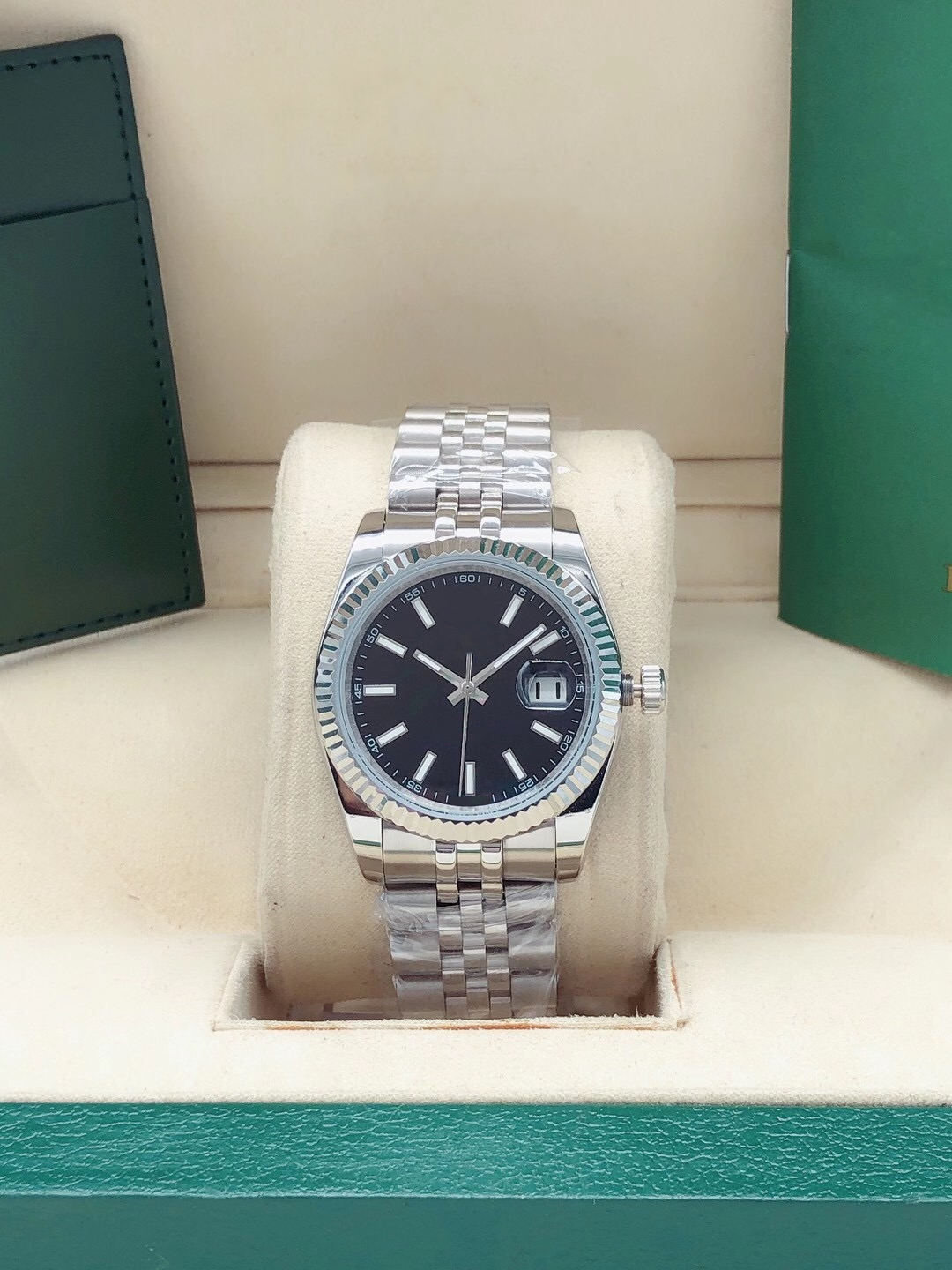 Fashion Datejust Mens Watches 2813 Movement 41mm Automatic Mechanical Men Wristwatches Jubilee Stainless Steel Strap Sports Man Wristwatch Male Watch, 1pcs screwdriver
Fashion Datejust Mens Watches 2813 Movement 41mm Automatic Mechanical Men Wristwatches Jubilee Stainless Steel Strap Sports Man Wristwatch Male Watch, 1pcs screwdriver