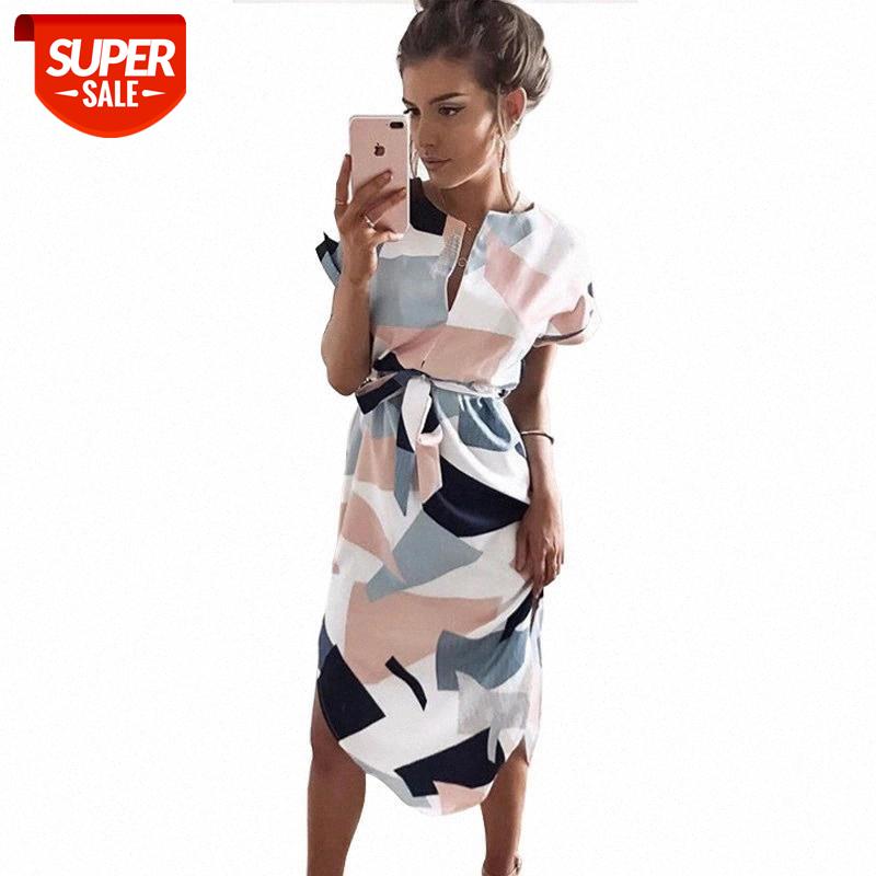 Summer Style Dress 2018 Casual Asymmetrical Geometric Printing Short Sash Knee-Length Dress O-Neck Elegant Women Dresses #xv1B, Black;gray
Summer Style Dress 2018 Casual Asymmetrical Geometric Printing Short Sash Knee-Length Dress O-Neck Elegant Women Dresses #xv1B, Black;gray