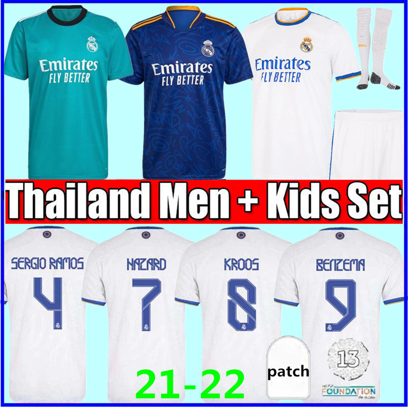 Real Madrid Jerseys BENZEMA 21 22 Fans Version BALE MODRIC CASEMIRO Soccer Jersey 2021 2022 KROOS HAZARD VINICIUS MARCELO Football Shirt ROD, Black;yellow
Real Madrid Jerseys BENZEMA 21 22 Fans Version BALE MODRIC CASEMIRO Soccer Jersey 2021 2022 KROOS HAZARD VINICIUS MARCELO Football Shirt ROD, Black;yellow