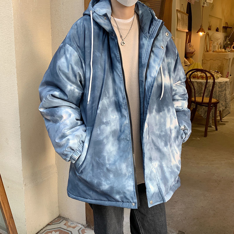 2021 New Winter Thick Tie-dye Jacket Parka Warm Fashion Casual Camouflage Hooded Men Loose Korean Short Coat Mens Clothes -5xl 1ksl, Blue
2021 New Winter Thick Tie-dye Jacket Parka Warm Fashion Casual Camouflage Hooded Men Loose Korean Short Coat Mens Clothes -5xl 1ksl, Blue