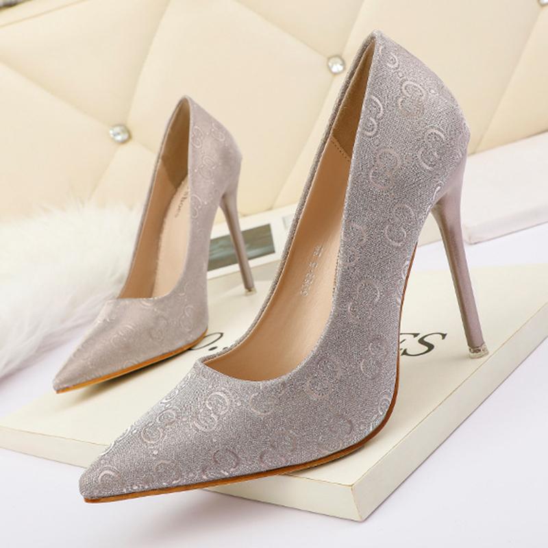 Dress Shoes Korean Fashion Pointed Shallow Mouth High Heels Nightclub Thin Women's Single Professional Sexy, Champagne
Dress Shoes Korean Fashion Pointed Shallow Mouth High Heels Nightclub Thin Women's Single Professional Sexy, Champagne