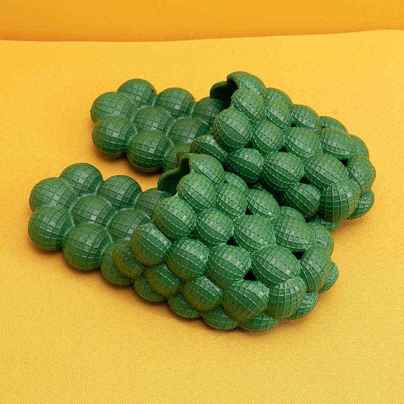 New Summer Slippers Personalized Bubble Sandals Fashion Slides Home Massage Bottom Slippers For Men And Women W220225, Beige 
New Summer Slippers Personalized Bubble Sandals Fashion Slides Home Massage Bottom Slippers For Men And Women W220225, Beige