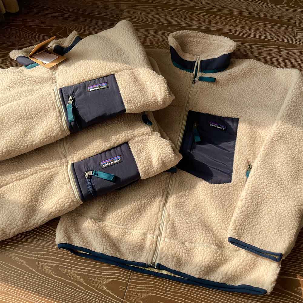 PATAGONIA! Thick warm Classic Retro-X autumn winter couple models lamb cashmere fleece coat for men women Clothing, Beige/blue pocket
PATAGONIA! Thick warm Classic Retro-X autumn winter couple models lamb cashmere fleece coat for men women Clothing, Beige/blue pocket