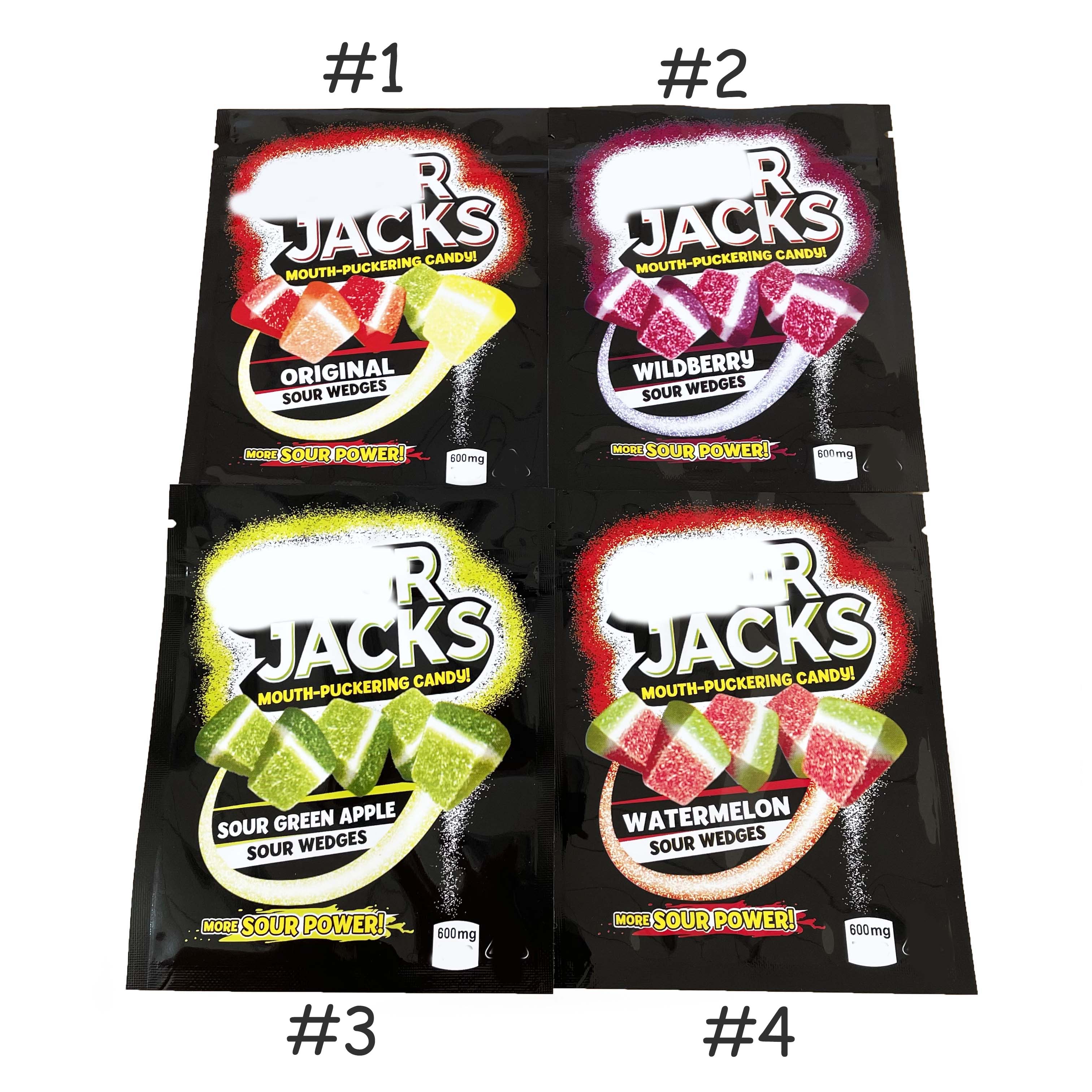 empty sour jacks packaging mylar bags edible wedges power original wildberry green apple watermelon 600mg smell proof plastic pouch bag
empty sour jacks packaging mylar bags edible wedges power original wildberry green apple watermelon 600mg smell proof plastic pouch bag