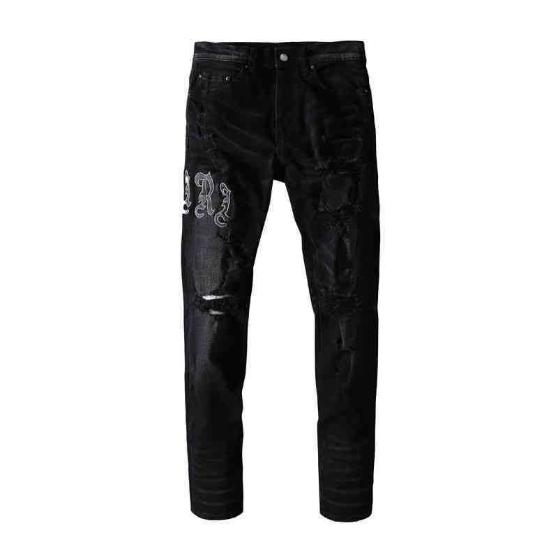 Amir Jeans Trend Brand 21ss a High Quality Miri Washed Black Embroidered Letter Button Hole Worn Elastic Slim Fit Fashion Man 3VJO BT20, Blue
Amir Jeans Trend Brand 21ss a High Quality Miri Washed Black Embroidered Letter Button Hole Worn Elastic Slim Fit Fashion Man 3VJO BT20, Blue