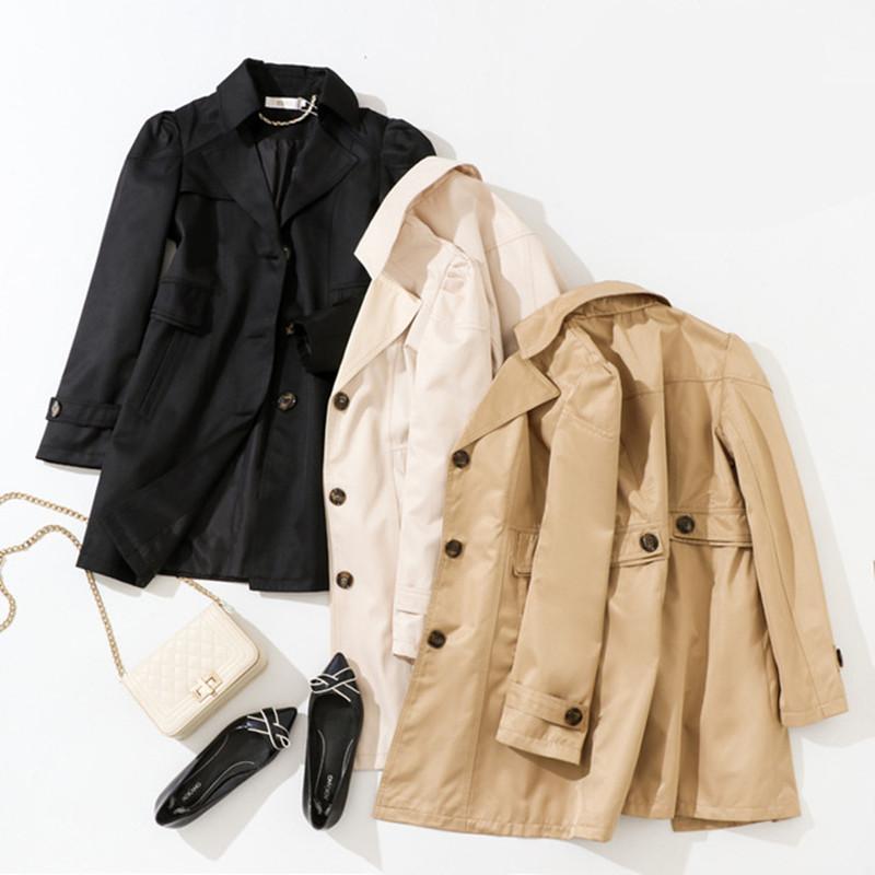 Women's Trench Coats Autumn Women Coat With Belt Elegant Fashion Solid Single Breasted Slim Windbreaker Female Loose Outwear Casual Overcoat, Beige
Women's Trench Coats Autumn Women Coat With Belt Elegant Fashion Solid Single Breasted Slim Windbreaker Female Loose Outwear Casual Overcoat, Beige