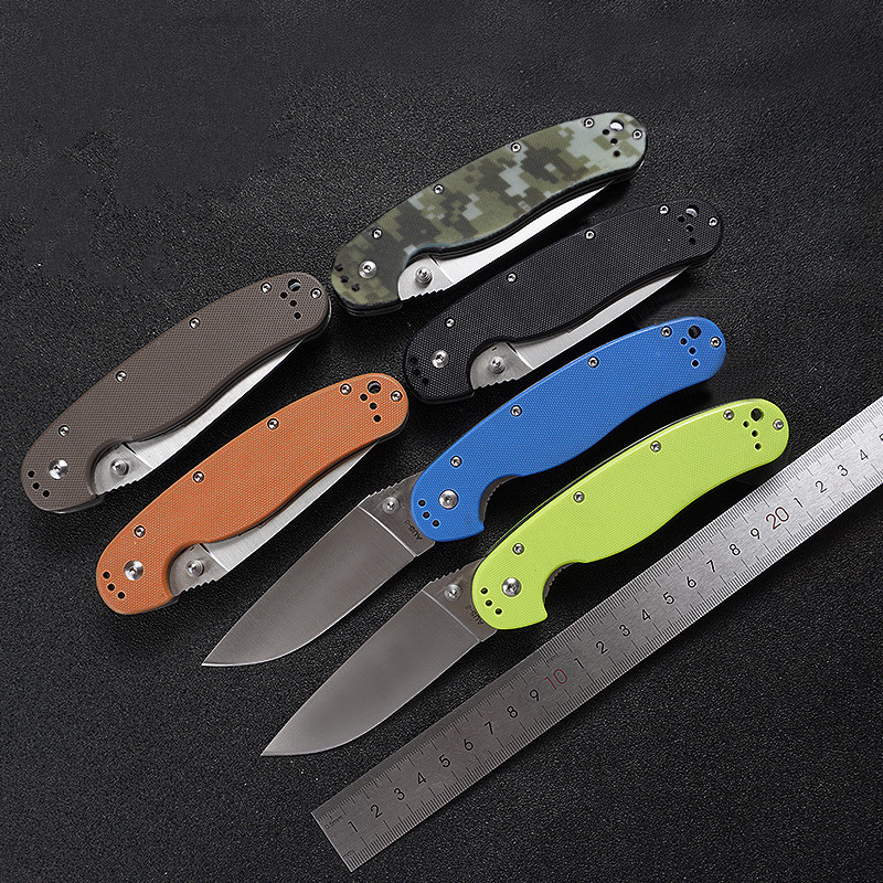 RAT Hunting Foding Pocket Knife AUS-8 Tactica Surviva Outdoor Camping EDC Toos G10 Hande Combat Rescue Muti Knives
RAT Hunting Foding Pocket Knife AUS-8 Tactica Surviva Outdoor Camping EDC Toos G10 Hande Combat Rescue Muti Knives