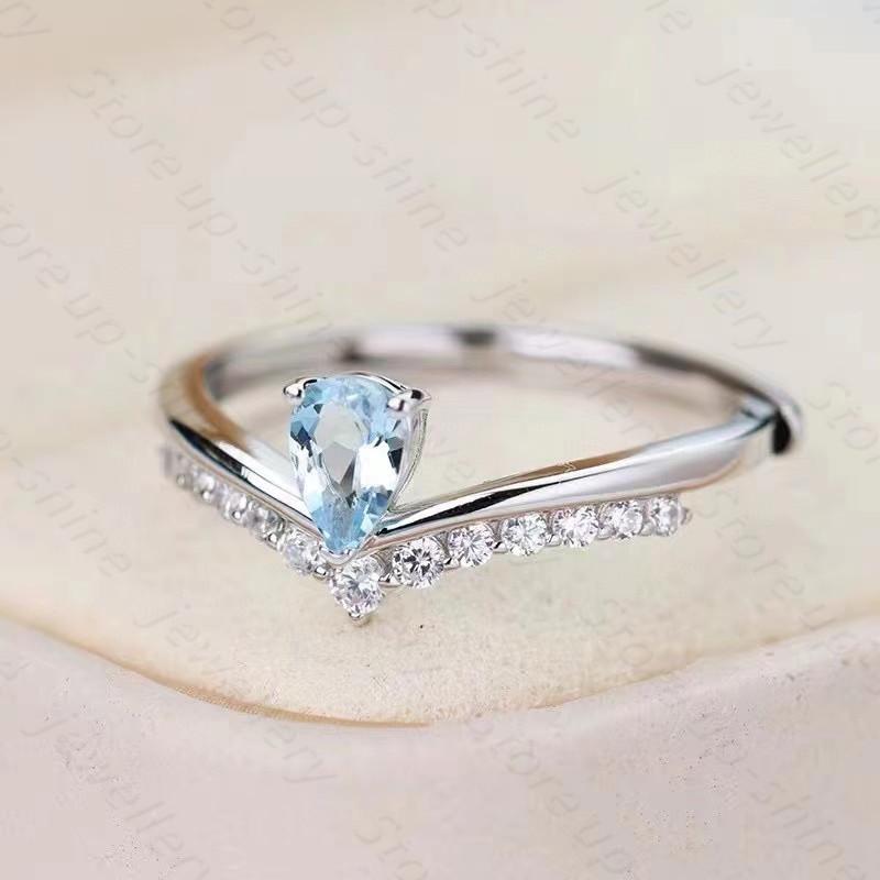 Cluster Rings Natural Aquamarine For Women Sterling Silver Color 925 Jewelry Ring Wedding Engagement Party Gemstone Fine
Cluster Rings Natural Aquamarine For Women Sterling Silver Color 925 Jewelry Ring Wedding Engagement Party Gemstone Fine