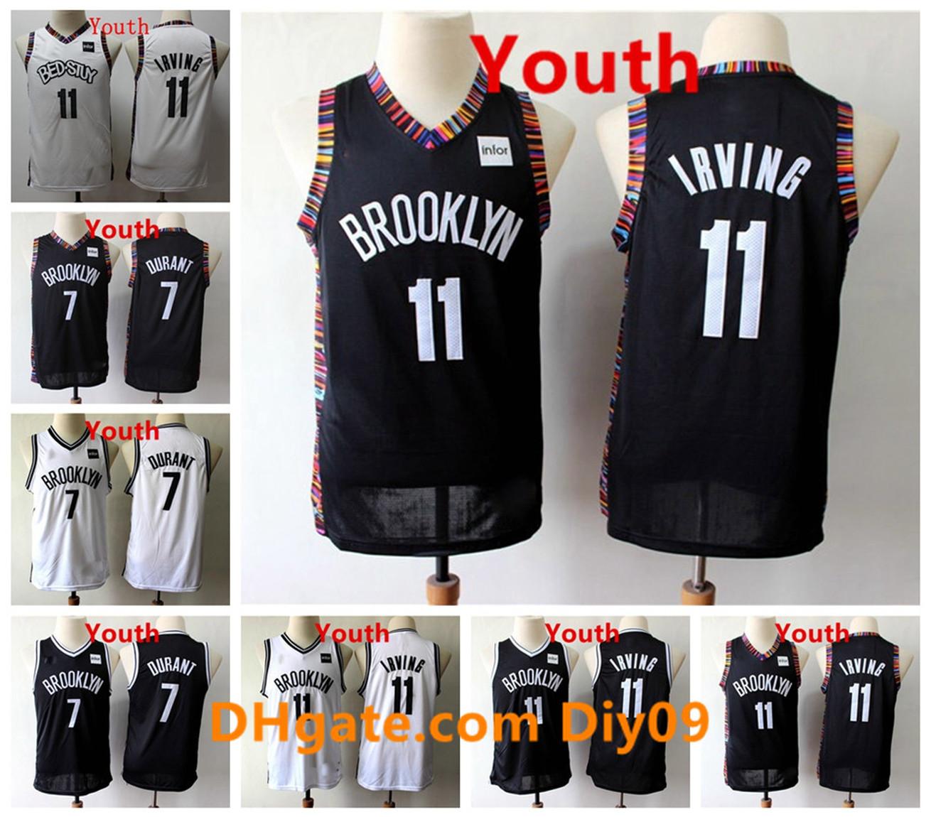 Kids 11 Kyrie Irving Jersey Black White 7 Kevin Durant City New Edition Stitched Youth Vintage Basketball Jerseys
Kids 11 Kyrie Irving Jersey Black White 7 Kevin Durant City New Edition Stitched Youth Vintage Basketball Jerseys