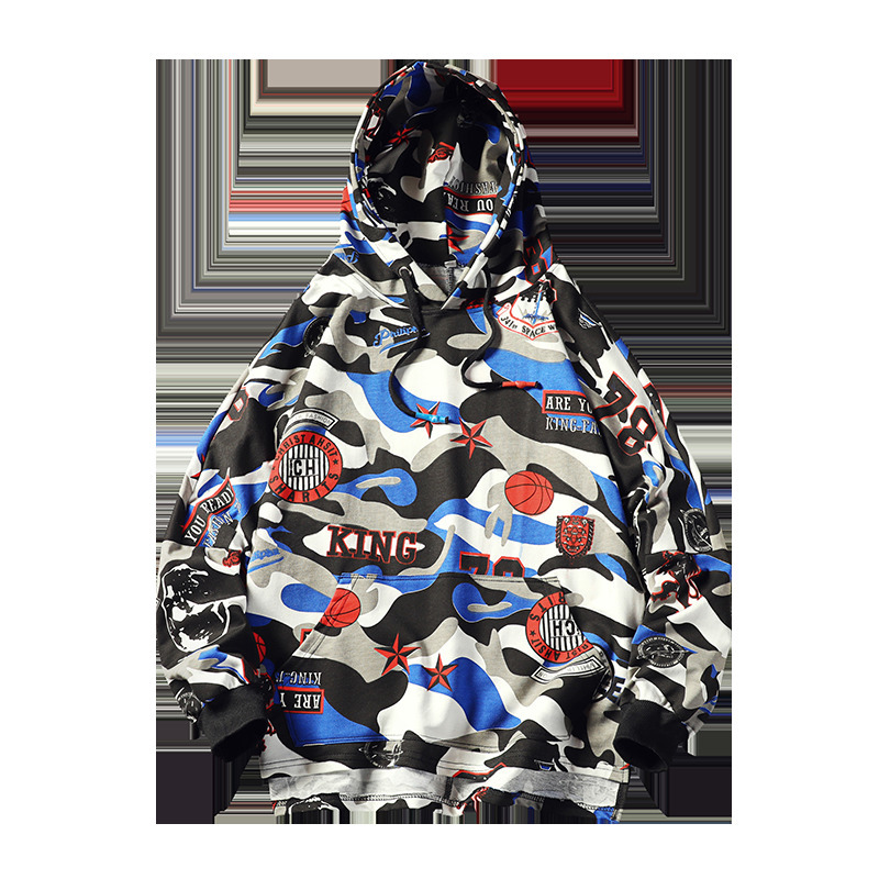 Graffiti Hoodie men Sweatshirt Mens Hip Hop Pullover Streetwear Casual Fashion Clothes Hipster Autumn new 201020