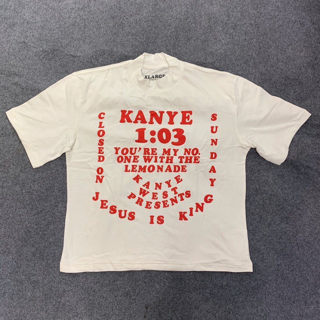 2021 New the Best Versions of Kanye West Trust Well Printed Crew Neck and Women's Short Sleeve T-shirts for Men Hiphop Size 6olf, White;black
2021 New the Best Versions of Kanye West Trust Well Printed Crew Neck and Women's Short Sleeve T-shirts for Men Hiphop Size 6olf, White;black