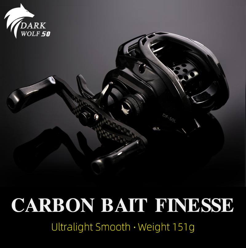 Baitcasting Reels Tsurinoya Bait Finesse Casting Fishing Reel Dark Wolf 50 Ultralight 151g Trout Ajing Carbon Saltwater
Baitcasting Reels Tsurinoya Bait Finesse Casting Fishing Reel Dark Wolf 50 Ultralight 151g Trout Ajing Carbon Saltwater
