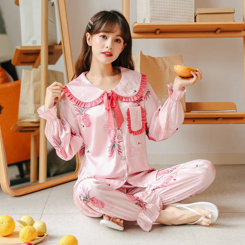 New Pink Autumn 2pcs Paige Your Suit Sweet Young Lady Bow Rawls Nightwear. 25xk
New Pink Autumn 2pcs Paige Your Suit Sweet Young Lady Bow Rawls Nightwear. 25xk
