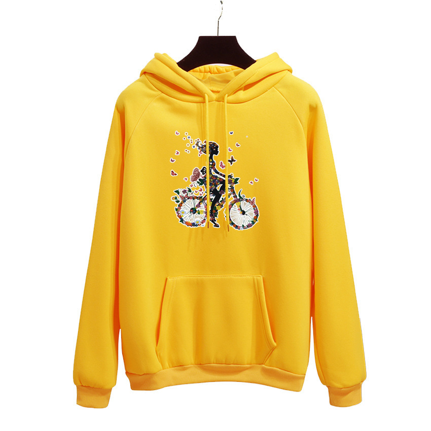Winter Women's Hoodies Kawaii Hoodie Cartoons Print Sweatshirt Drawstring Hoodies Women Hoody Female Itself Sudaderas Mujer 201028