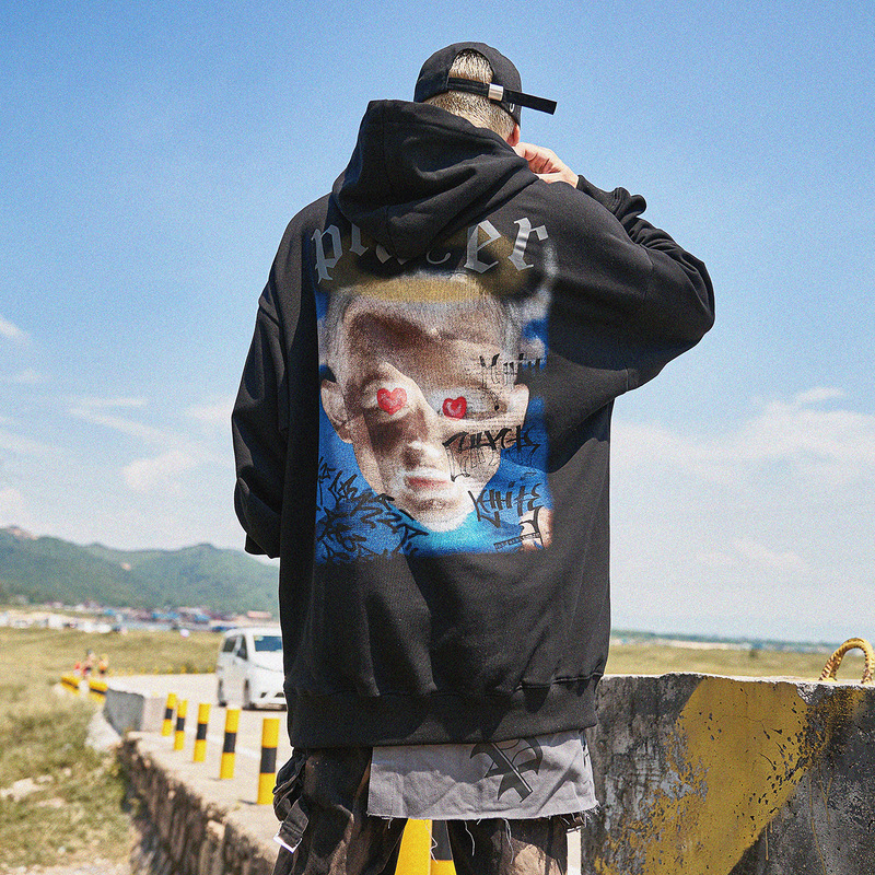 Men's Hoodie Street Trend Hip Hop Pullover 3D Letter Digital Print Hoodie Long Sleeve Loose Clothes Autumn Essential Collection Coat, Customize
Men's Hoodie Street Trend Hip Hop Pullover 3D Letter Digital Print Hoodie Long Sleeve Loose Clothes Autumn Essential Collection Coat, Customize
