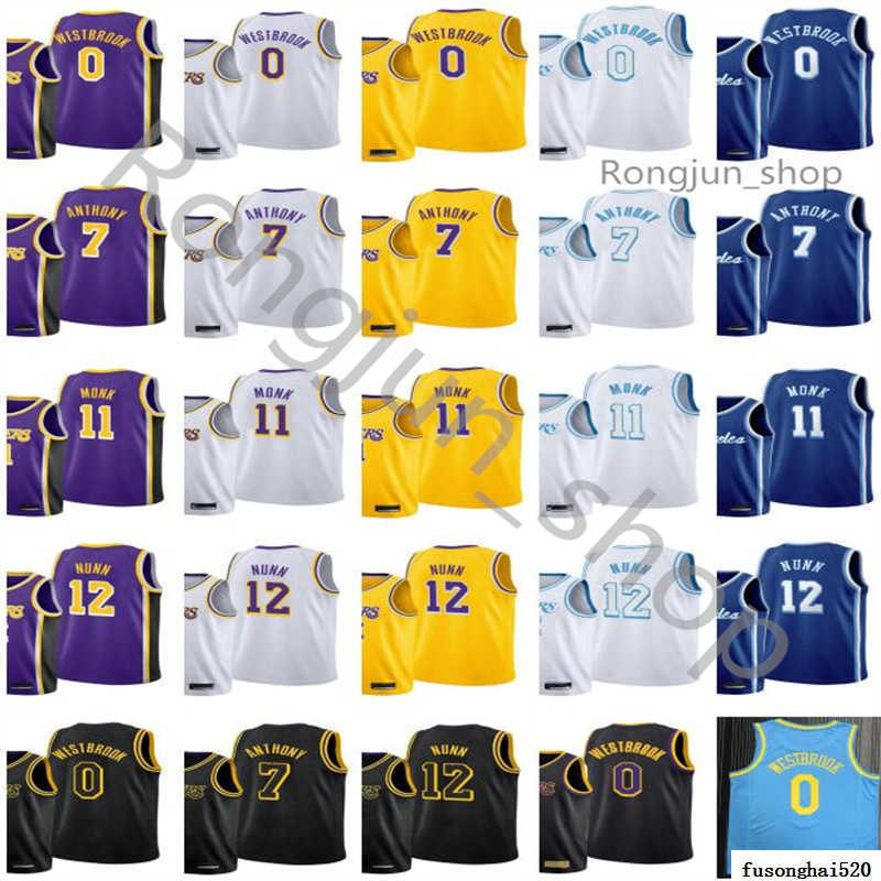 Printed 2021 Trade Basketball Jerseys Carmelo 7 Anthony Kendrick 12 Nunn Russell Malik 11 Monk 0 Westbrook Yellow Purple Black White Color Men, As picture
Printed 2021 Trade Basketball Jerseys Carmelo 7 Anthony Kendrick 12 Nunn Russell Malik 11 Monk 0 Westbrook Yellow Purple Black White Color Men, As picture
