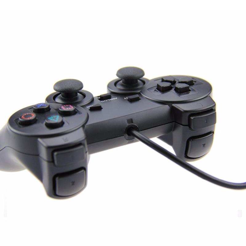 For Ps2 controller Wired Controller Gamepad for PS2 Controller Double Vibration Clear Gamepad For PS2