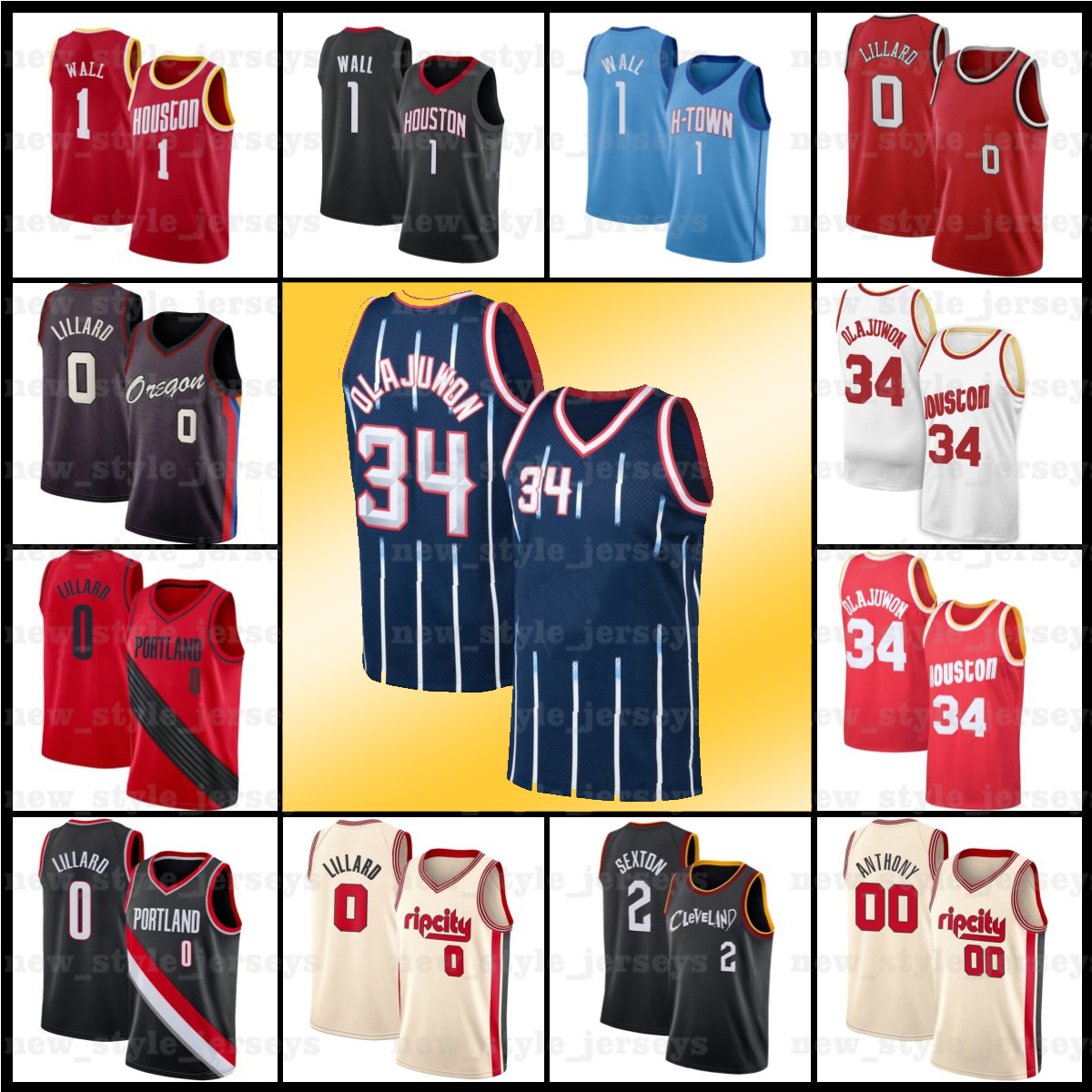 2 Collin 0 Damian Sexton 34 Hakeem 1 John Olajuwon x4 Lillard Wall Cleveland Cavaliers Houston Rocket Portland Blazer Jersey, Black;red
2 Collin 0 Damian Sexton 34 Hakeem 1 John Olajuwon x4 Lillard Wall Cleveland Cavaliers Houston Rocket Portland Blazer Jersey, Black;red