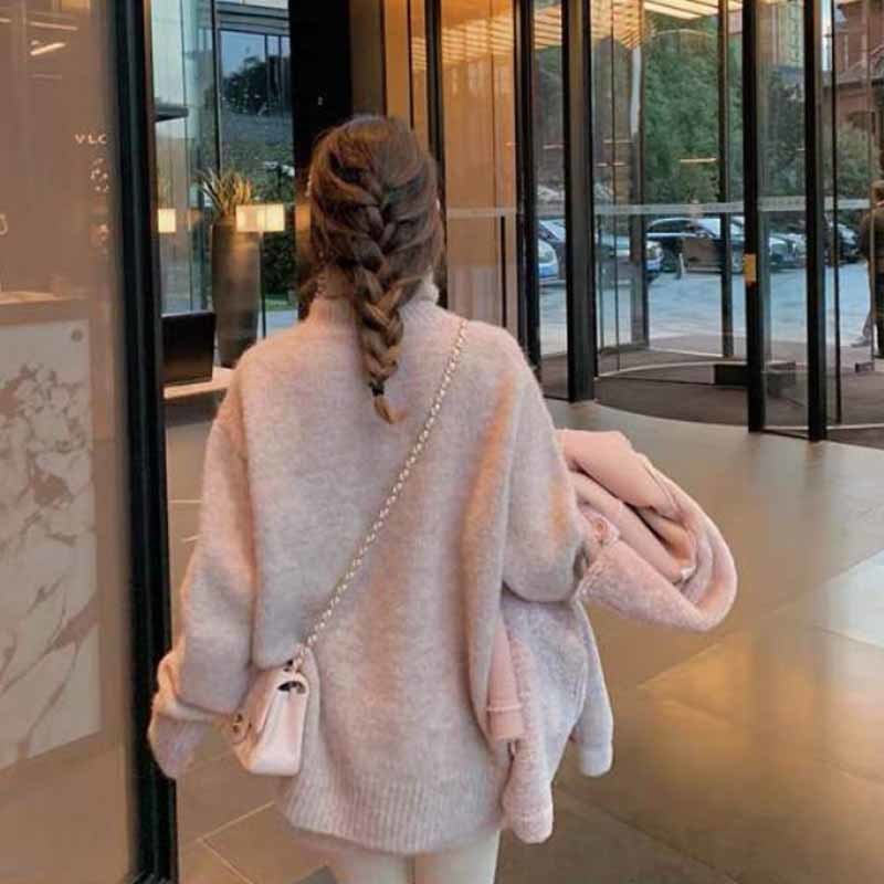basic winter chic new turtlenecks high pullovers solid color female jumpers attacked ladies uhfd, White;black
basic winter chic new turtlenecks high pullovers solid color female jumpers attacked ladies uhfd, White;black