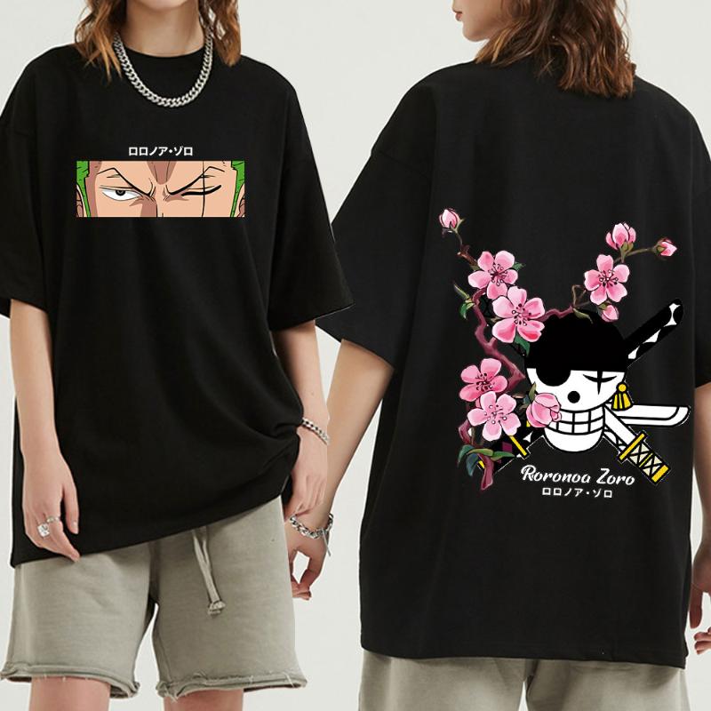 Men's T-Shirts 100% Cotton Japanese Anime One Piece Roronoa Zoro T Shirt Men Harajuku Manga Graphic Tees T-shirt Unisex Summer Tops Tshirt M, White;black
Men's T-Shirts 100% Cotton Japanese Anime One Piece Roronoa Zoro T Shirt Men Harajuku Manga Graphic Tees T-shirt Unisex Summer Tops Tshirt M, White;black