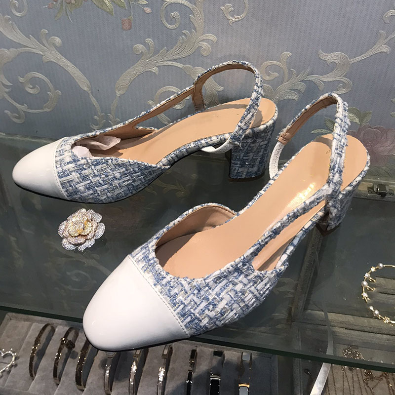 Hot Ins Paris Design High Heel Sandals Women Leather Dress Shoes Chunk Heels Luxurys Designers Shoes Tweed Occupation Sexy Pointy Sandal, Black
Hot Ins Paris Design High Heel Sandals Women Leather Dress Shoes Chunk Heels Luxurys Designers Shoes Tweed Occupation Sexy Pointy Sandal, Black