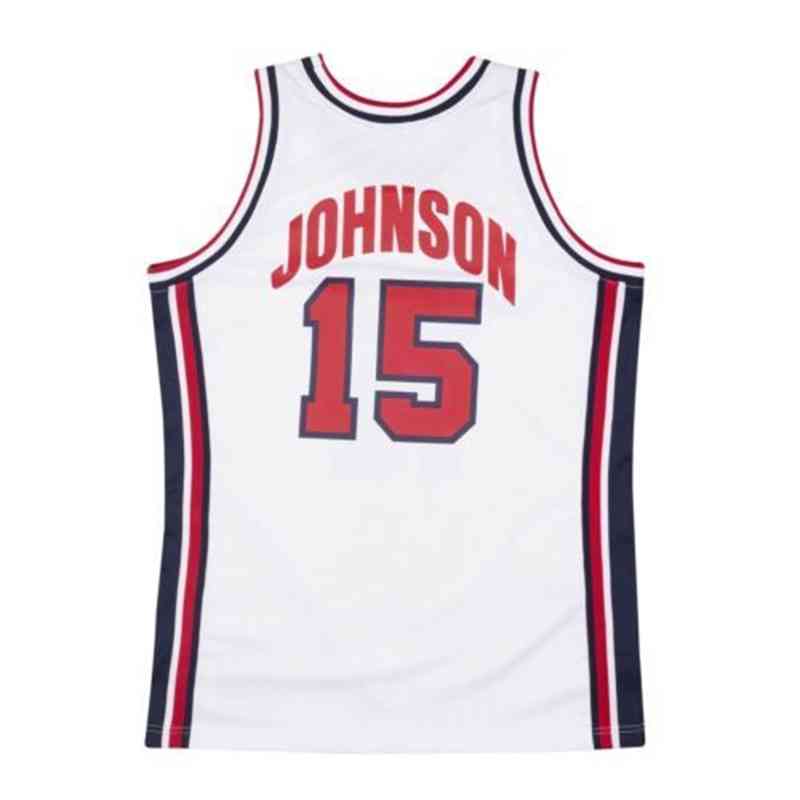 Tracksuits Usa Basketball Johnson Mitchell & Ness Wht1992 Dream Team Top Jersey Throwbacks Vest Stitched Basketball Jerseys, White
Tracksuits Usa Basketball Johnson Mitchell & Ness Wht1992 Dream Team Top Jersey Throwbacks Vest Stitched Basketball Jerseys, White
