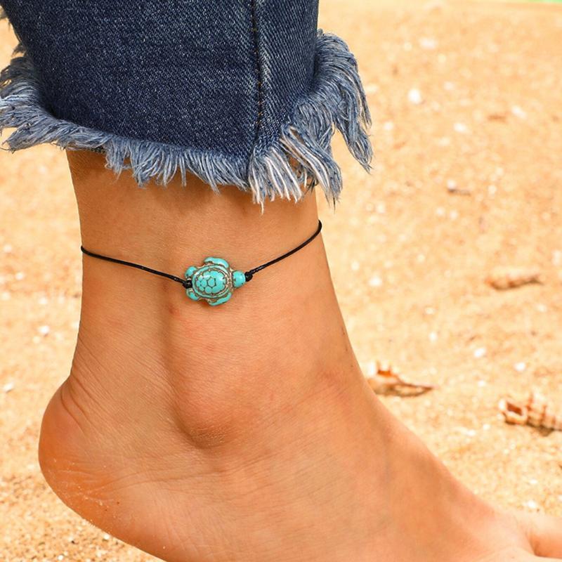 Anklets Simple Animal Jewelry Layer Fashion Single Anklet Rope Tortoise-shaped, Red;blue
Anklets Simple Animal Jewelry Layer Fashion Single Anklet Rope Tortoise-shaped, Red;blue