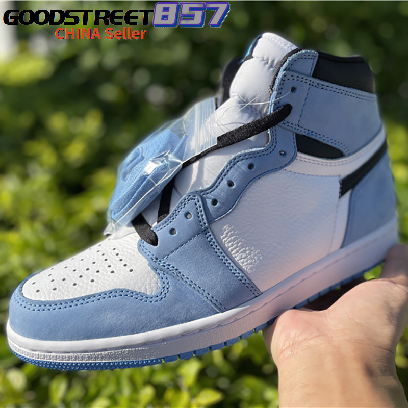 Jumpman 1 University Blue Basketball Shoes 1s UNC White Lychee Skin With North Carolina Suede Fresh Color Delicate Texture Classic Shape, #1
Jumpman 1 University Blue Basketball Shoes 1s UNC White Lychee Skin With North Carolina Suede Fresh Color Delicate Texture Classic Shape, #1