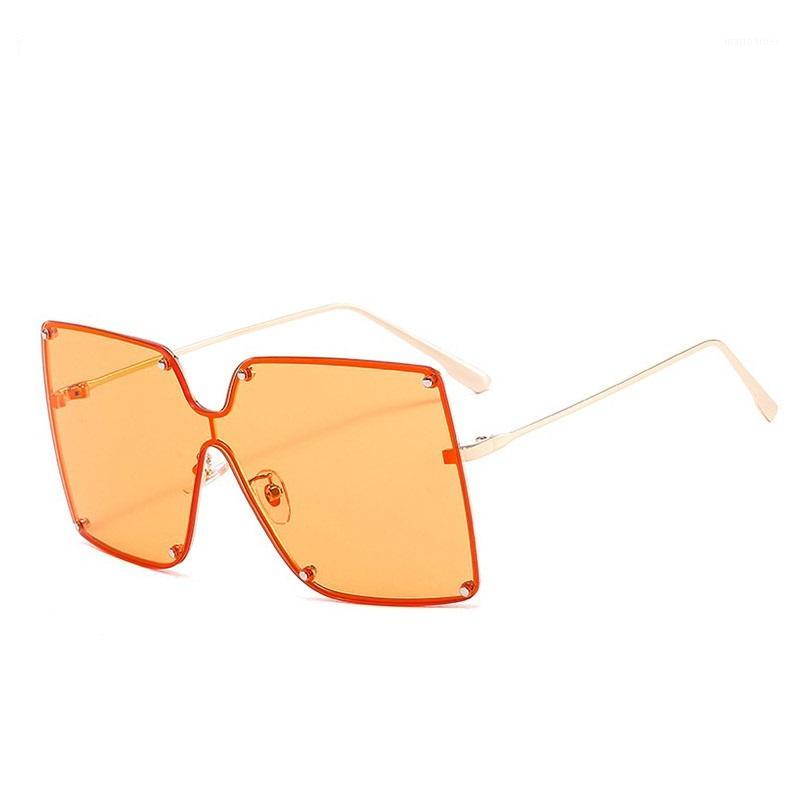 Sunglasses Unisex Fashion Ladies Square Orange Women Goggle Shades Vintage Metal Frame One-piece Sun Glasses For Female Eyewear
Sunglasses Unisex Fashion Ladies Square Orange Women Goggle Shades Vintage Metal Frame One-piece Sun Glasses For Female Eyewear