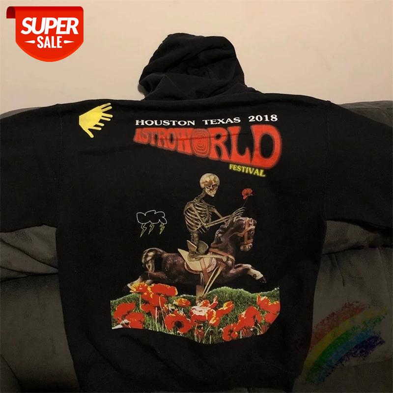 Travis Scott Festival Astroworld Hoodie Hooded Women Men Sweatshirts Black Mens 19FW Hip-hop Pullover #Pd0f
Travis Scott Festival Astroworld Hoodie Hooded Women Men Sweatshirts Black Mens 19FW Hip-hop Pullover #Pd0f