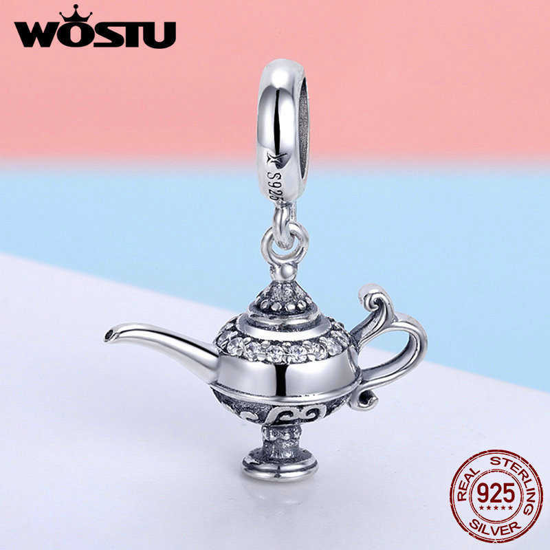 WOSTU 925 Sterling Silver Lamp of Aladdin Dangle Charm Fit Original DIY Beads Bracelet Lucky Jewelry Gift FIC703
WOSTU 925 Sterling Silver Lamp of Aladdin Dangle Charm Fit Original DIY Beads Bracelet Lucky Jewelry Gift FIC703