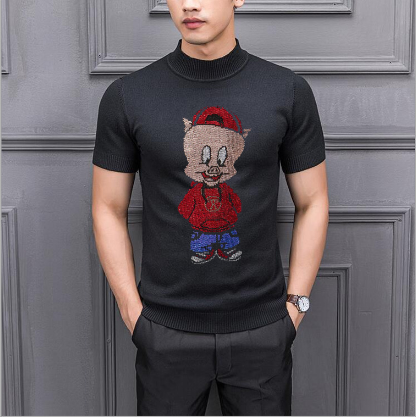 2021 New Sweater Casual Short Sleeve O-neck Pull Homme Hot Drill Pullover Men Autumn Winter Cashmere Sweaters Glmc, Black
2021 New Sweater Casual Short Sleeve O-neck Pull Homme Hot Drill Pullover Men Autumn Winter Cashmere Sweaters Glmc, Black