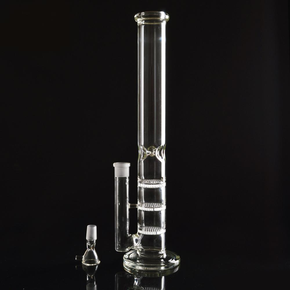 Glass water bong dab oil rig bubbler tall thick beaker Three layers glass water pipe with 18.8mm bowl
Glass water bong dab oil rig bubbler tall thick beaker Three layers glass water pipe with 18.8mm bowl