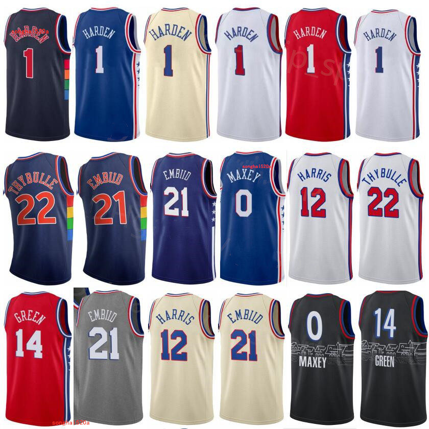Print Basketball 1 James Harden Jersey Joel Embiid 21 Paul Millsap Tobias Harris Shake Milton Matisse Thybulle Tyrese Maxey Georges Niang, Black;red
Print Basketball 1 James Harden Jersey Joel Embiid 21 Paul Millsap Tobias Harris Shake Milton Matisse Thybulle Tyrese Maxey Georges Niang, Black;red