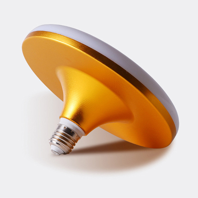 LED Light E27 lights Bulb AC 220V 60W 70W Lampada LEDs Spotlight Super Bright Table Lamp Energy Saving Flat UFO Bulbs for Home Lighting Lamps 3000K/60