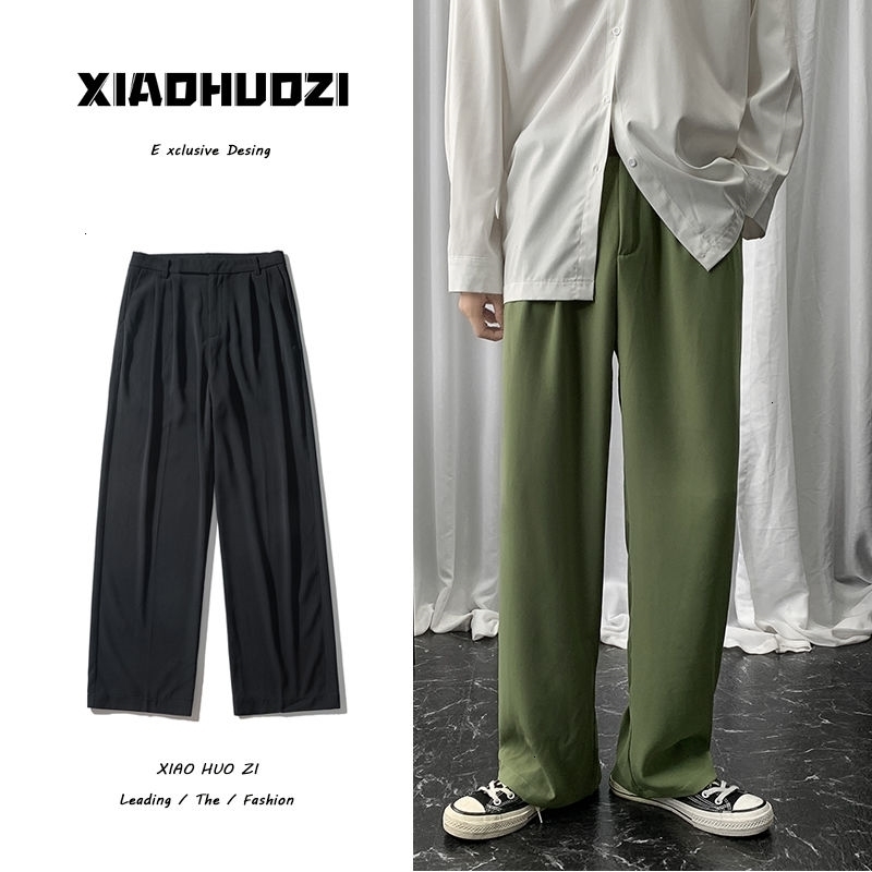 2021 New Autumn Casual Straight-leg Men's Fashion Solid Color Business Men Loose Korean Suit Pants Mens Trousers M-2xl Lga9, Gray
2021 New Autumn Casual Straight-leg Men's Fashion Solid Color Business Men Loose Korean Suit Pants Mens Trousers M-2xl Lga9, Gray