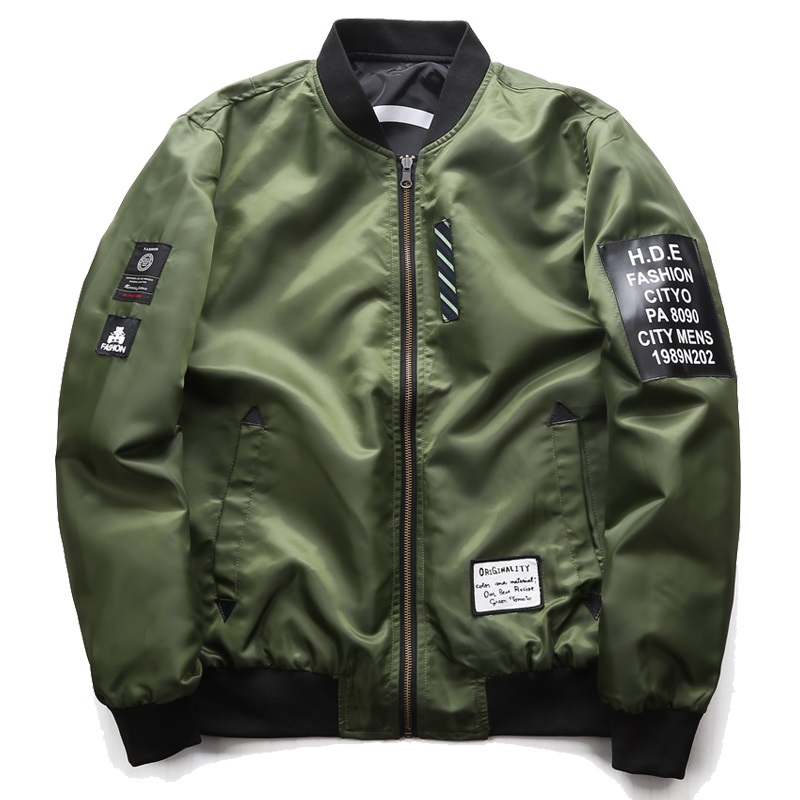 2021 Spring Both Sides Wear Men's Jacket Outdoor Sports Athletic Functional Jacket Flying Windbreaker Aviator Jacket