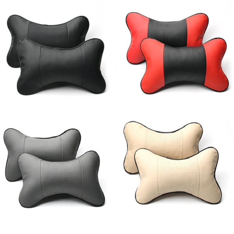 Seat Cushions 2 Pieces 4 Colors Car Leather Pillows Back Memory Cotton Headrest Neck Cushion Pillow
Seat Cushions 2 Pieces 4 Colors Car Leather Pillows Back Memory Cotton Headrest Neck Cushion Pillow
