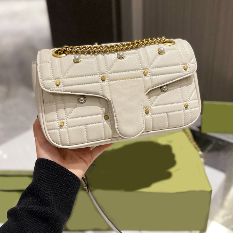top quality marmont chain shoulder bags woman pearl rivets fashion classic luxury designer handbags lady geninue leather banquet black messenger cross body bags, I need see other product
top quality marmont chain shoulder bags woman pearl rivets fashion classic luxury designer handbags lady geninue leather banquet black messenger cross body bags, I need see other product