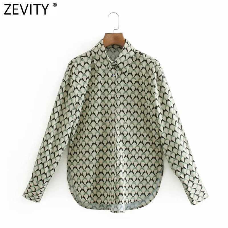 Zevity Women Fashion Geometric Print Casual Blouse Office Lady Long Sleeve Business Shirt Chic Femme Blusas Tops LS7386 210603, As pic ls7386ld
Zevity Women Fashion Geometric Print Casual Blouse Office Lady Long Sleeve Business Shirt Chic Femme Blusas Tops LS7386 210603, As pic ls7386ld