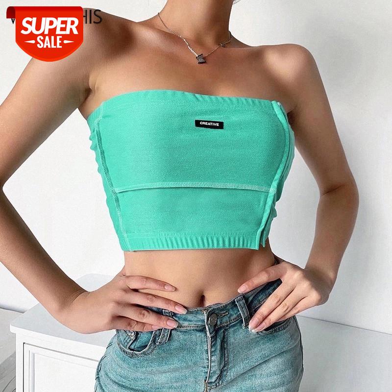 WannaThis Sexy Neon Green Sleeveless Tube Top Side Zipper Slim Tank Top Ladies Backless Summer New Women Cropped Strapless #9i1K, White
WannaThis Sexy Neon Green Sleeveless Tube Top Side Zipper Slim Tank Top Ladies Backless Summer New Women Cropped Strapless #9i1K, White