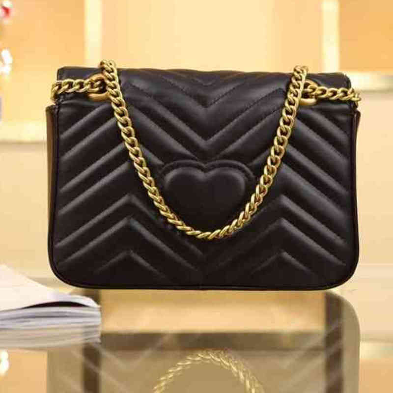 Purses new fashion leather women's bags love chain Single Shoulder Messenger Bag handbag, Black
Purses new fashion leather women's bags love chain Single Shoulder Messenger Bag handbag, Black