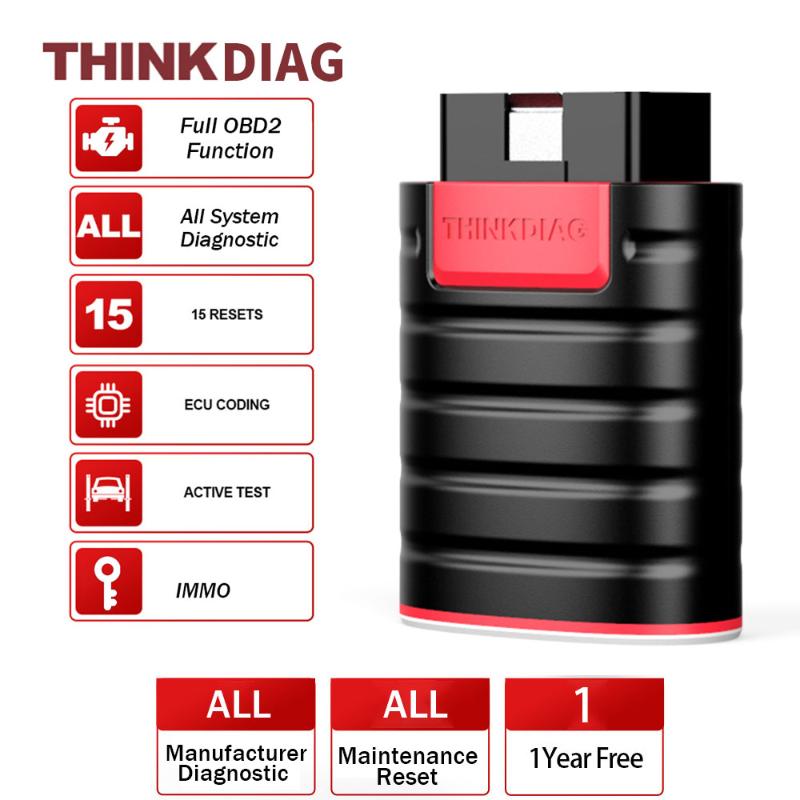 Code Readers & Scan Tools Bluetooth OBD2 Scanner Thinkdiag Car Diagnostic Auto Sensor Scanning Tpms Maintenance Reset
Code Readers & Scan Tools Bluetooth OBD2 Scanner Thinkdiag Car Diagnostic Auto Sensor Scanning Tpms Maintenance Reset