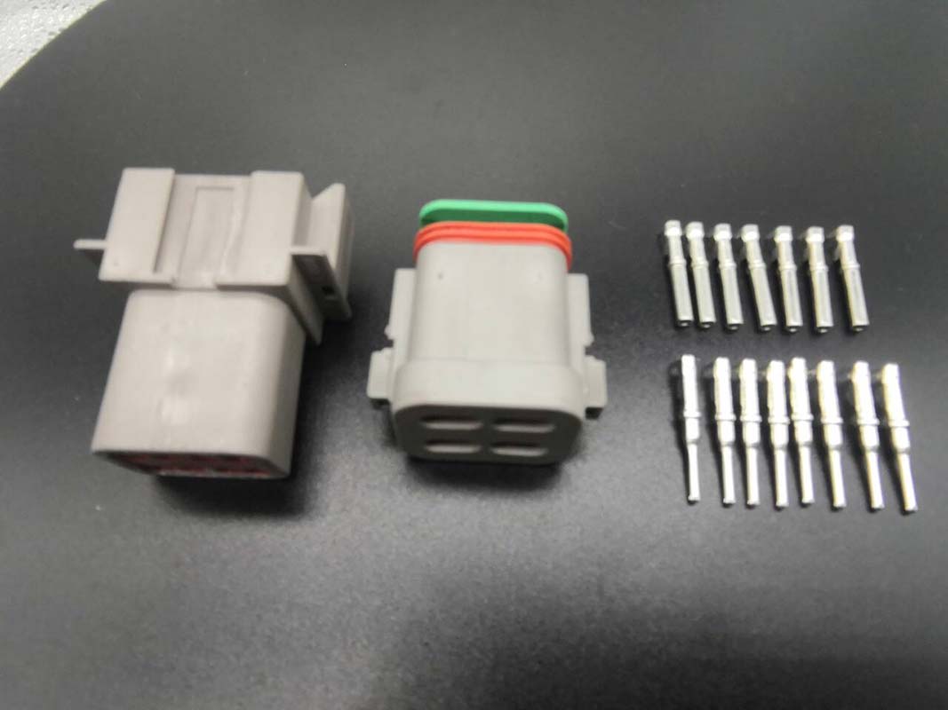 DT-08P/S 1 set of 8pin 1.5 waterproof male and female car connector plug for car motorcycle skateboard
DT-08P/S 1 set of 8pin 1.5 waterproof male and female car connector plug for car motorcycle skateboard